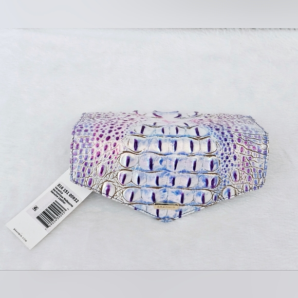 NWT Brahmin HARMONIOUS Large Caroline w/ Veronica Wallet !!GORGEOUS IRIDESCENT!! - Picture 11 of 16